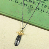Golden Bee and Wild Gorse necklace