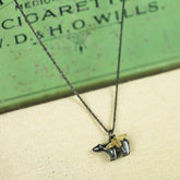 Bear and the Bee necklace