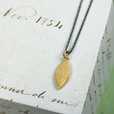 Golden Leaf Necklace