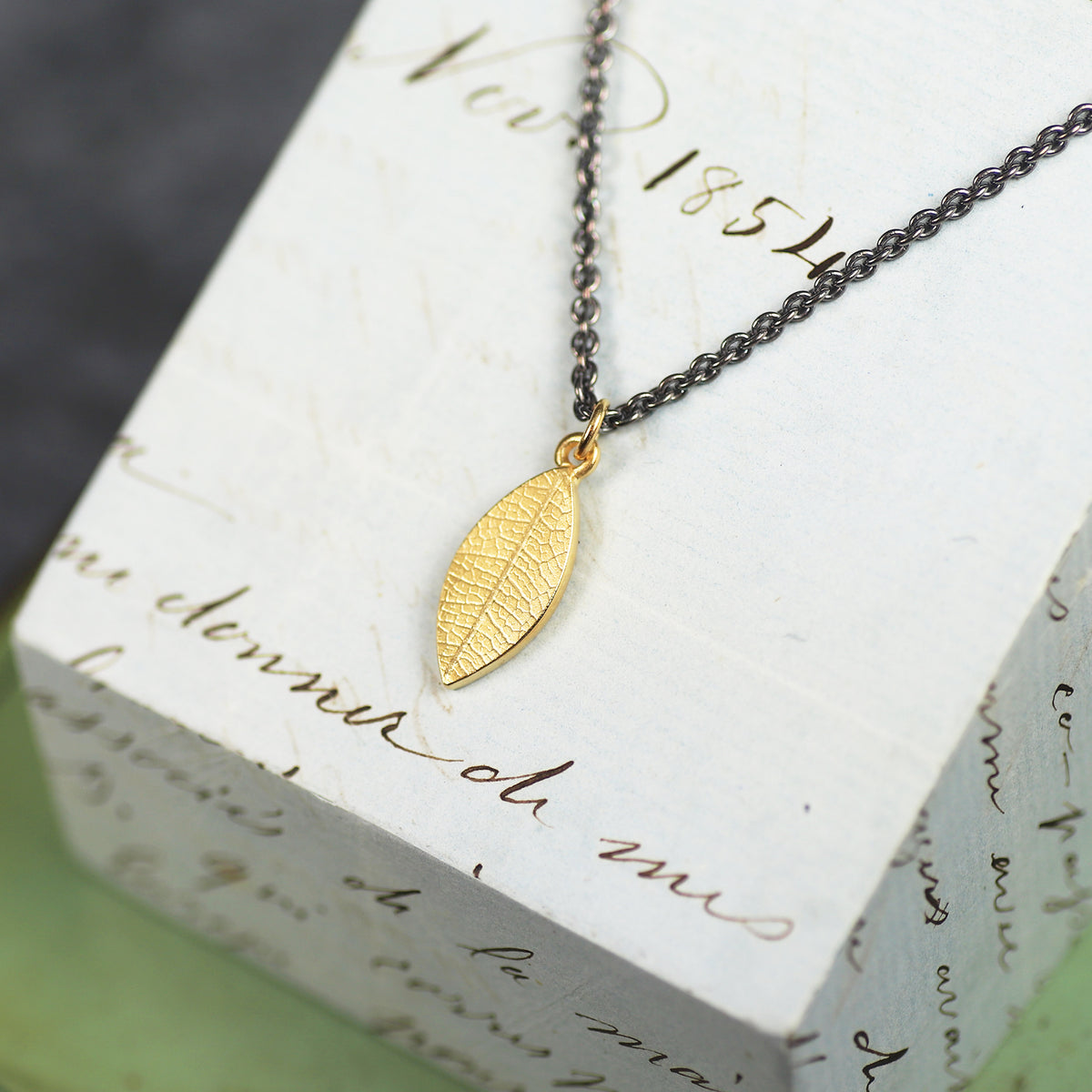 Golden Leaf Necklace