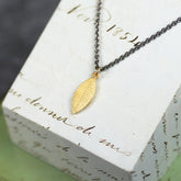 Golden Leaf Necklace