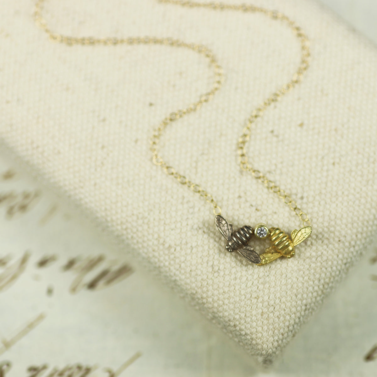 Love bees Necklace