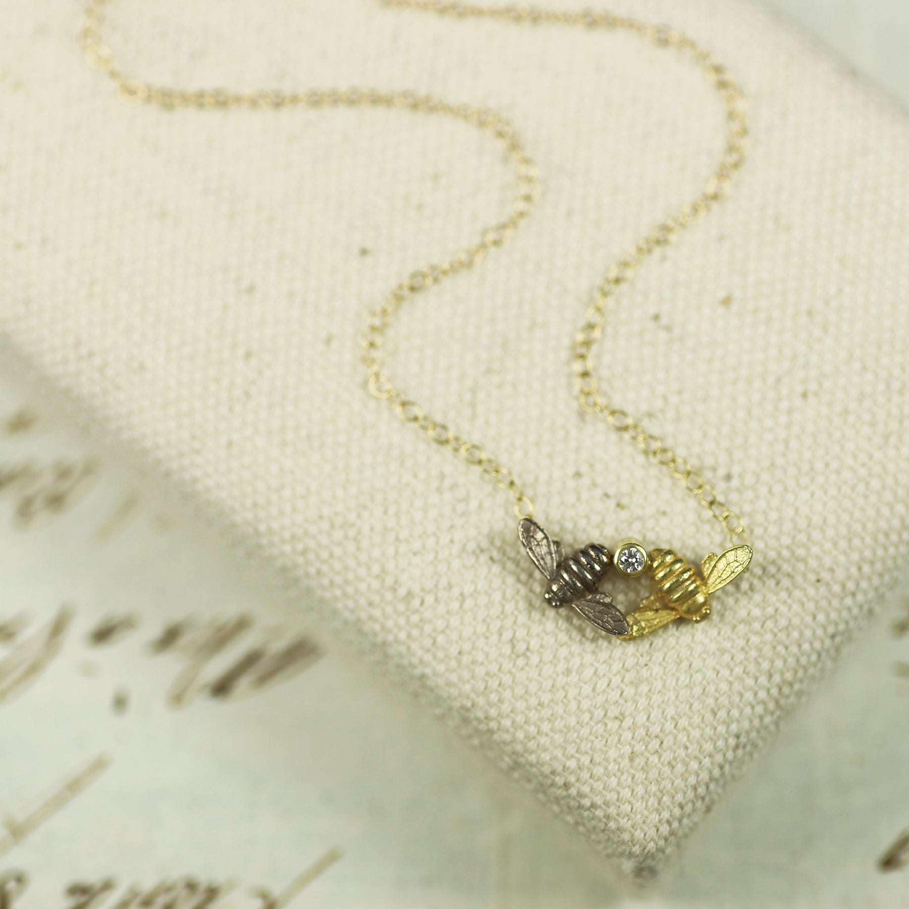 Love bees Necklace