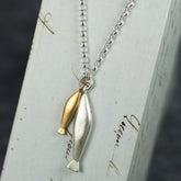 Twa Fish Necklace
