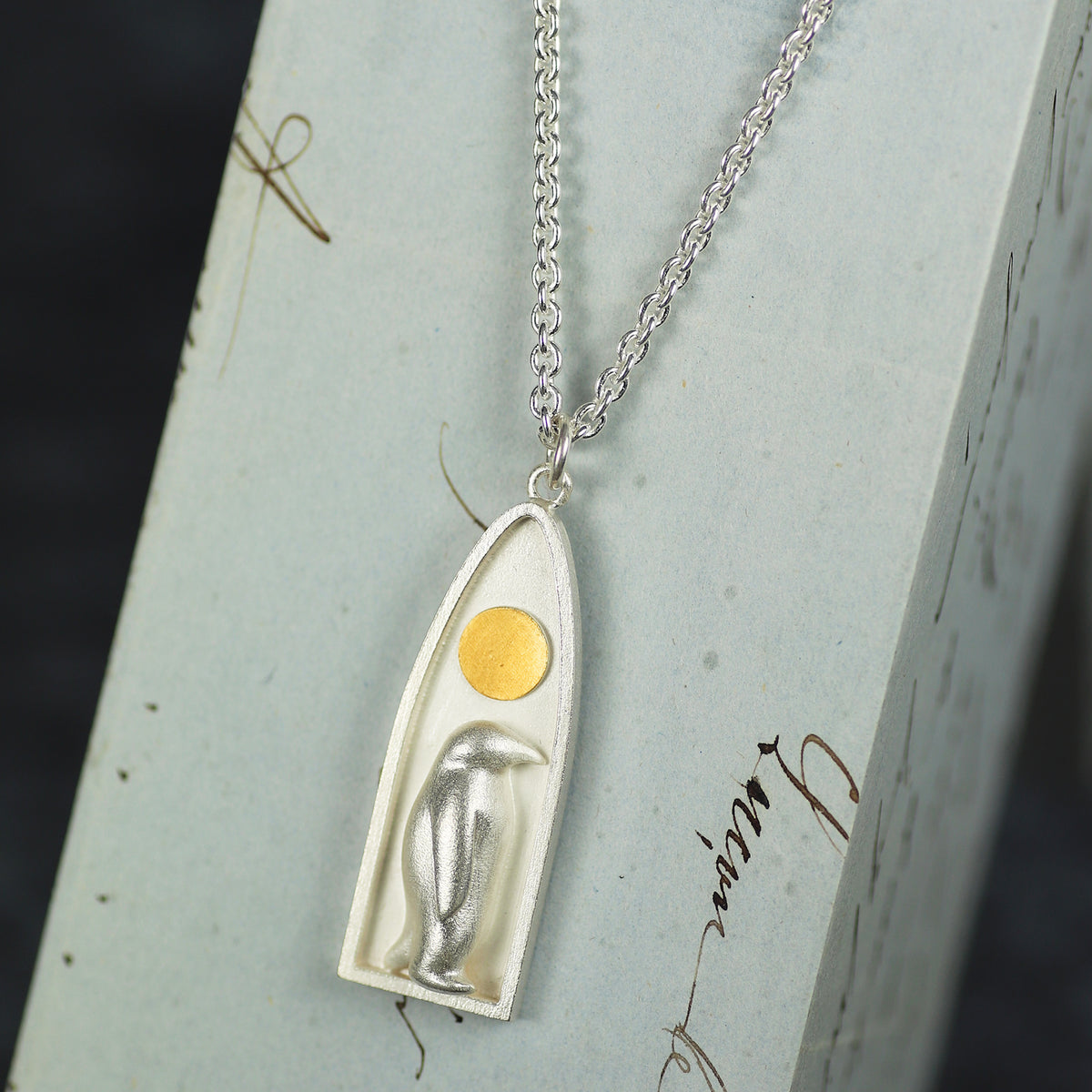 Penguin Sunset Necklace