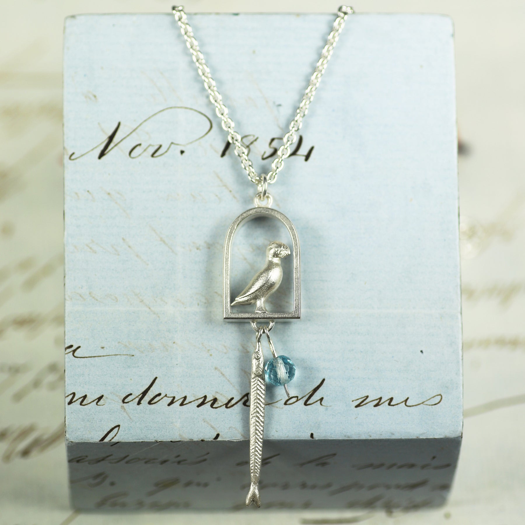 Puffin Catch Archway Necklace