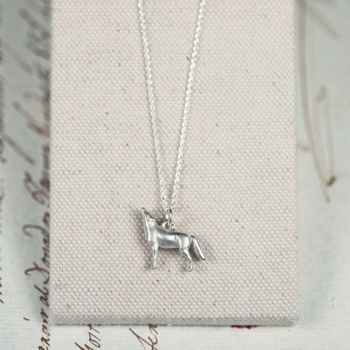 Small Wolf Necklace