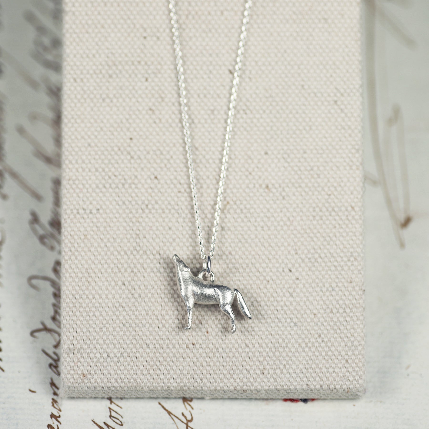 Small Wolf Necklace