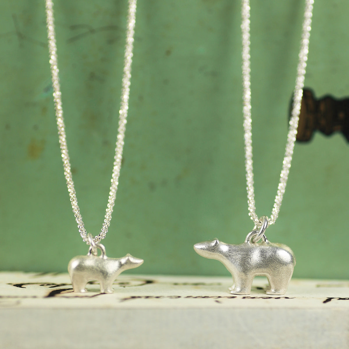 Tiny Bear Necklace