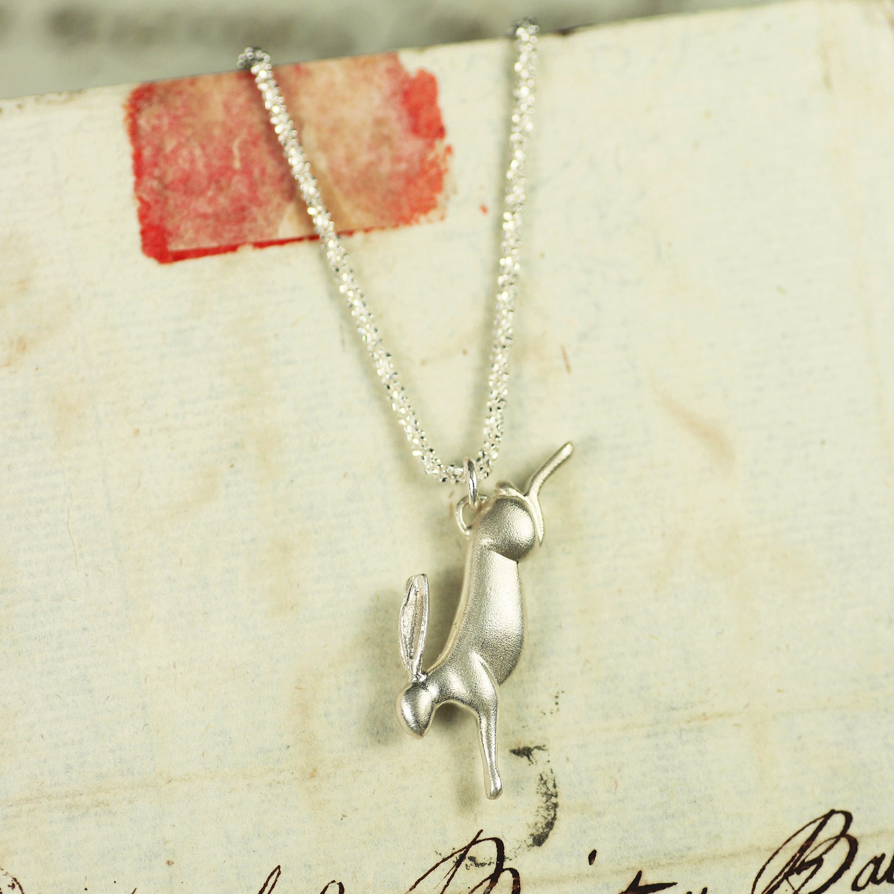 Arctic Hare Necklace