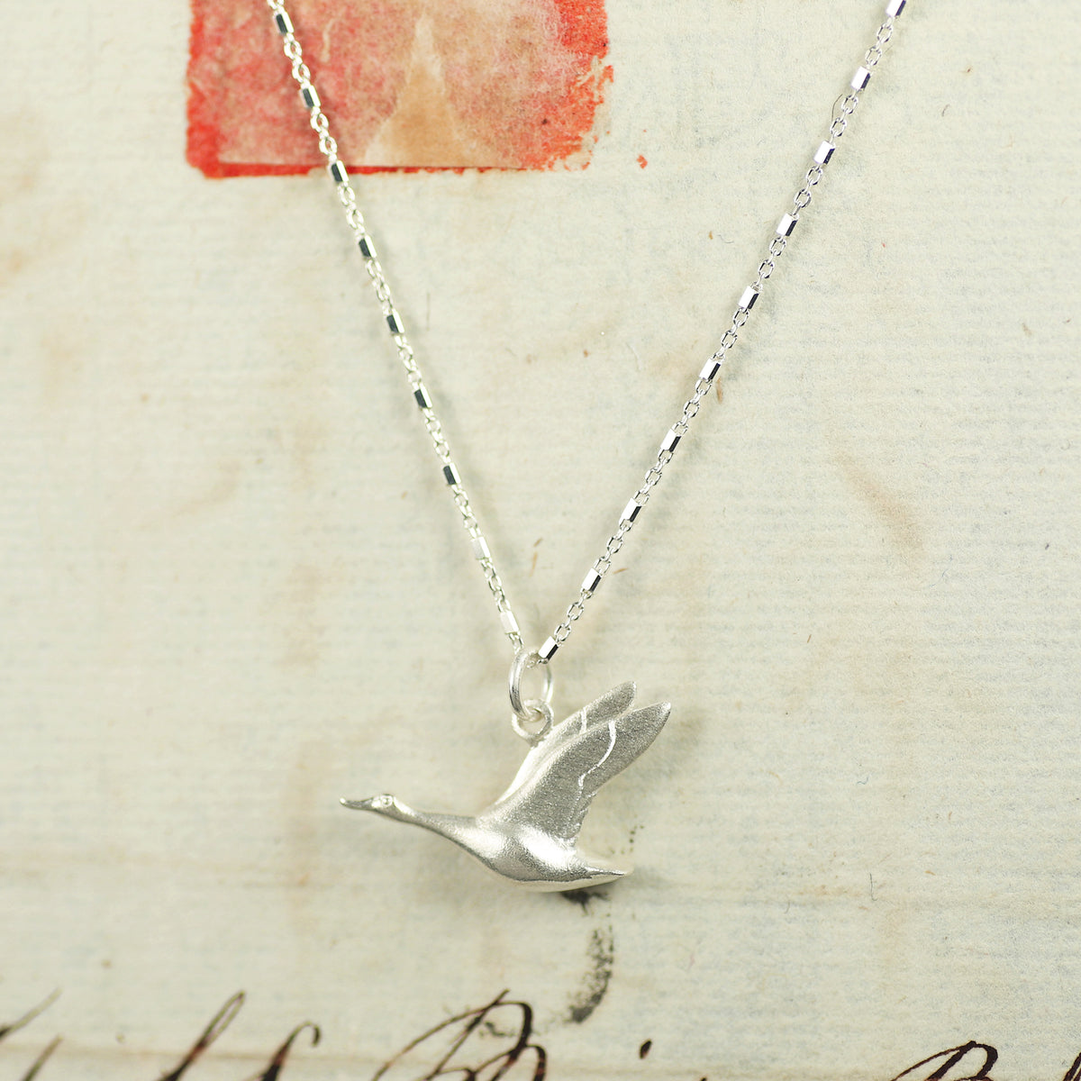 Snow Goose Necklace
