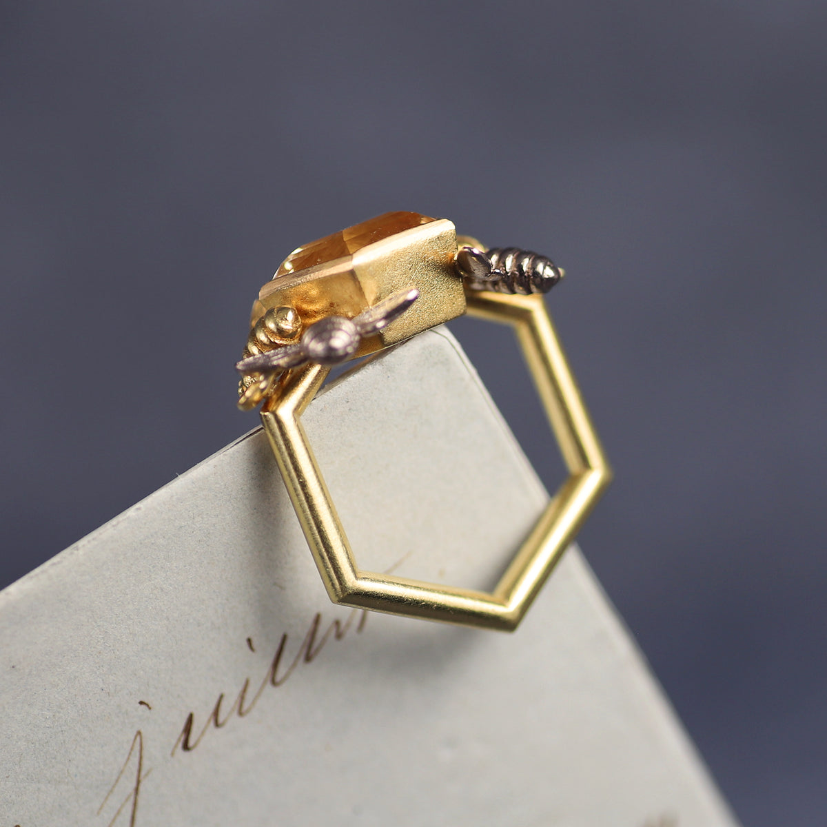 Hive Cocktail Ring