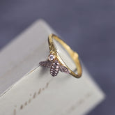 Morning Dew Bee Ring