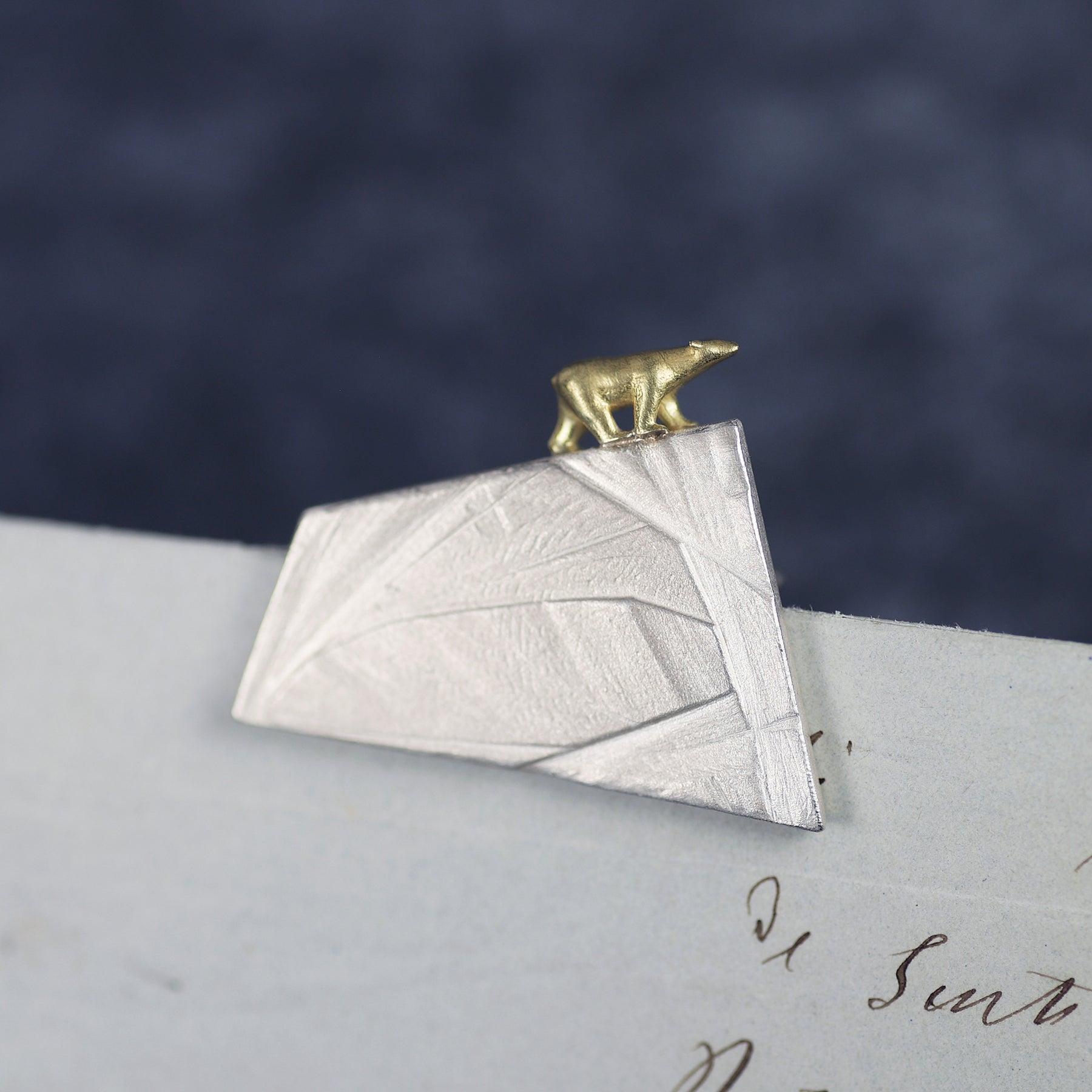 Polar Viewpoint Brooch