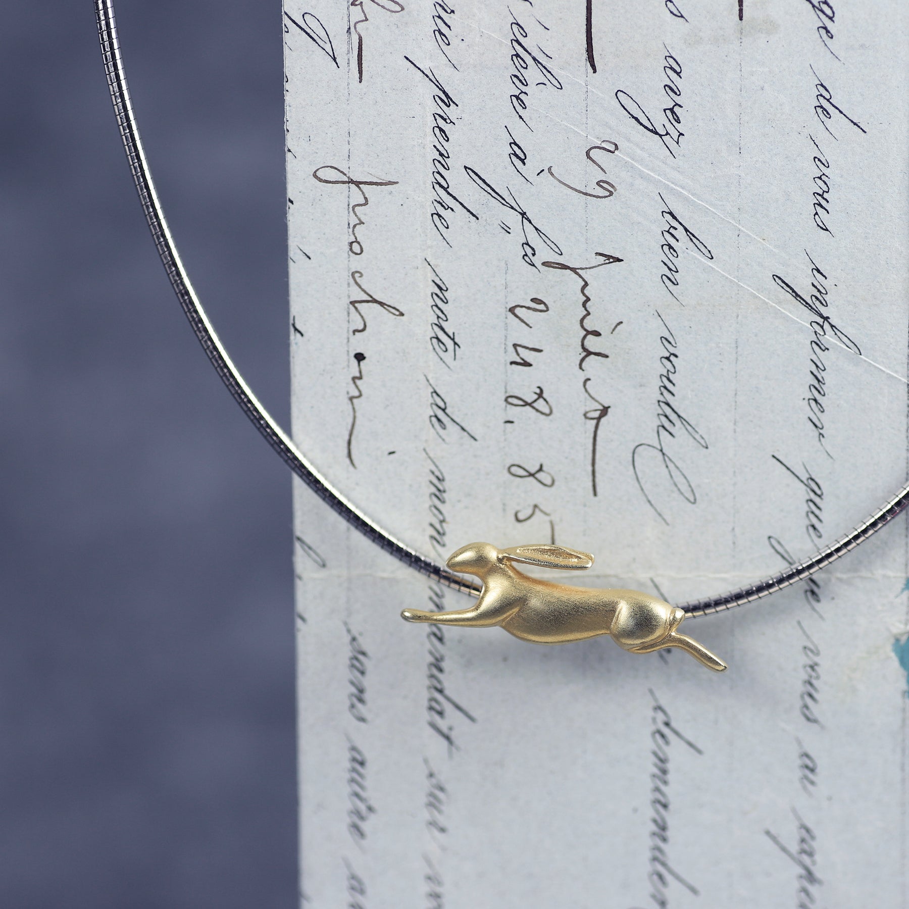 Golden Hare Neckpiece