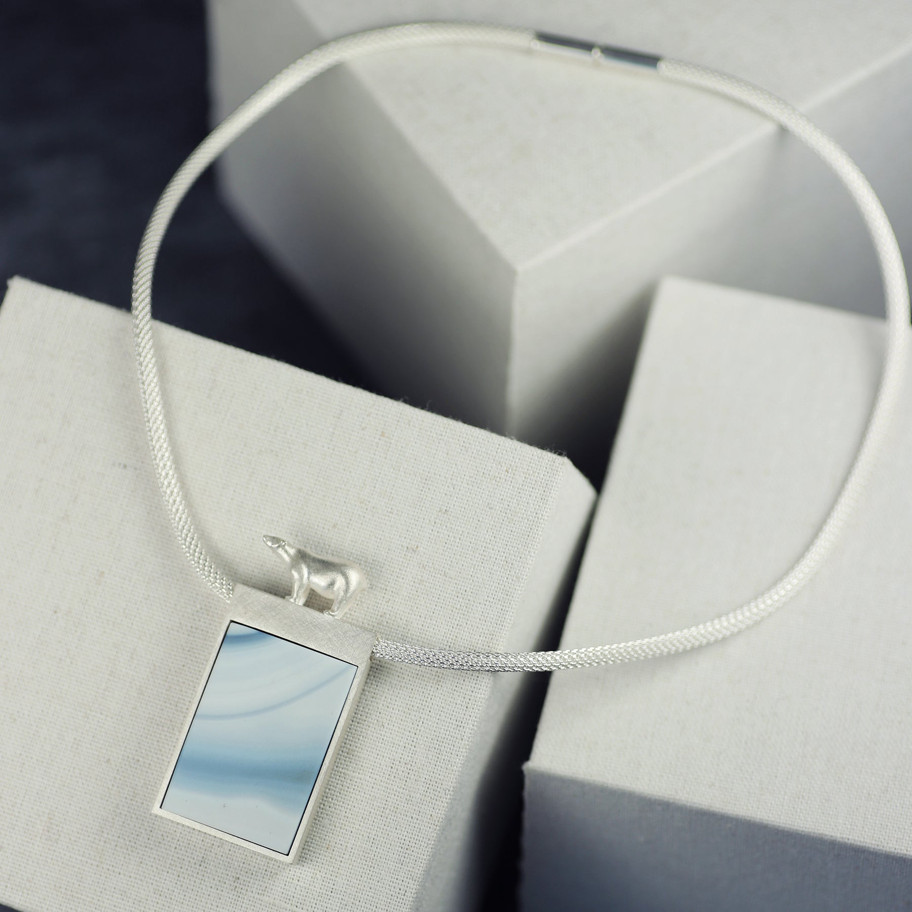 Midwinter Bear Neckpiece