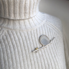 Wandering Moon Brooch