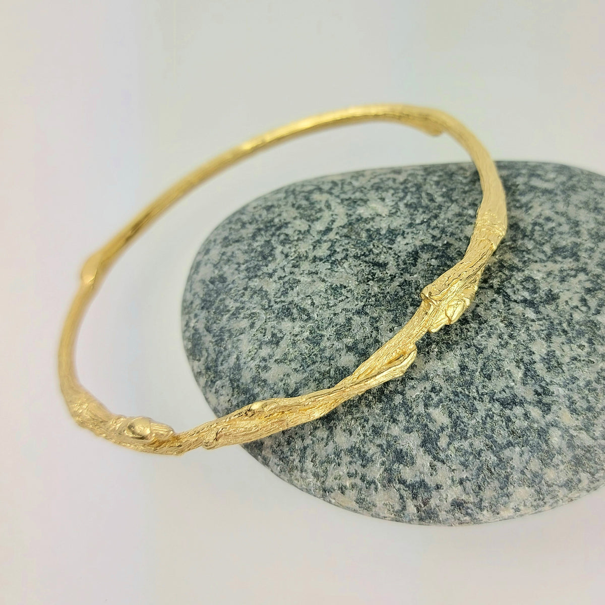 Knotted Rowan Bangle