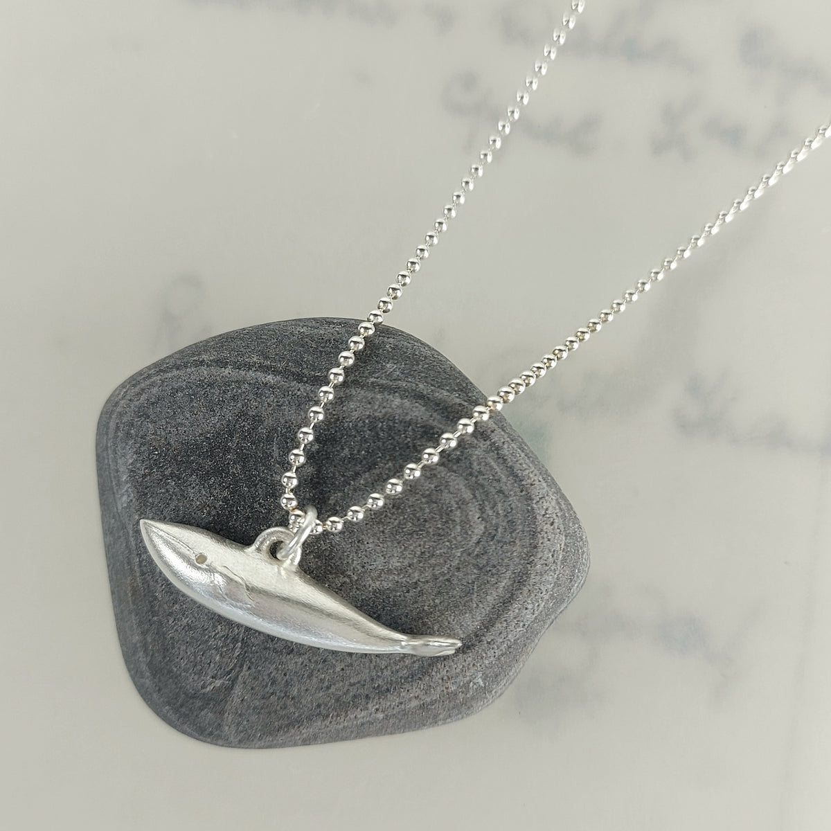 Blue Whale Necklace