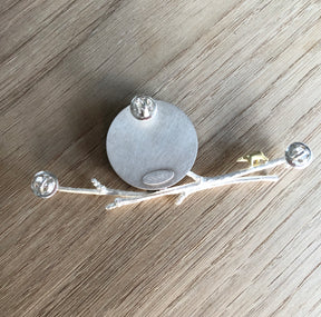 Wandering Moon Brooch