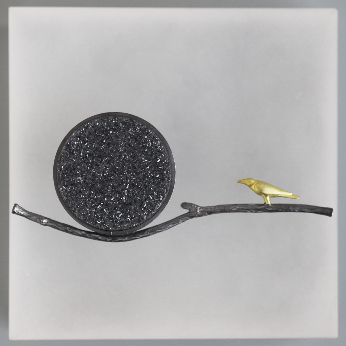 New Moon Brooch