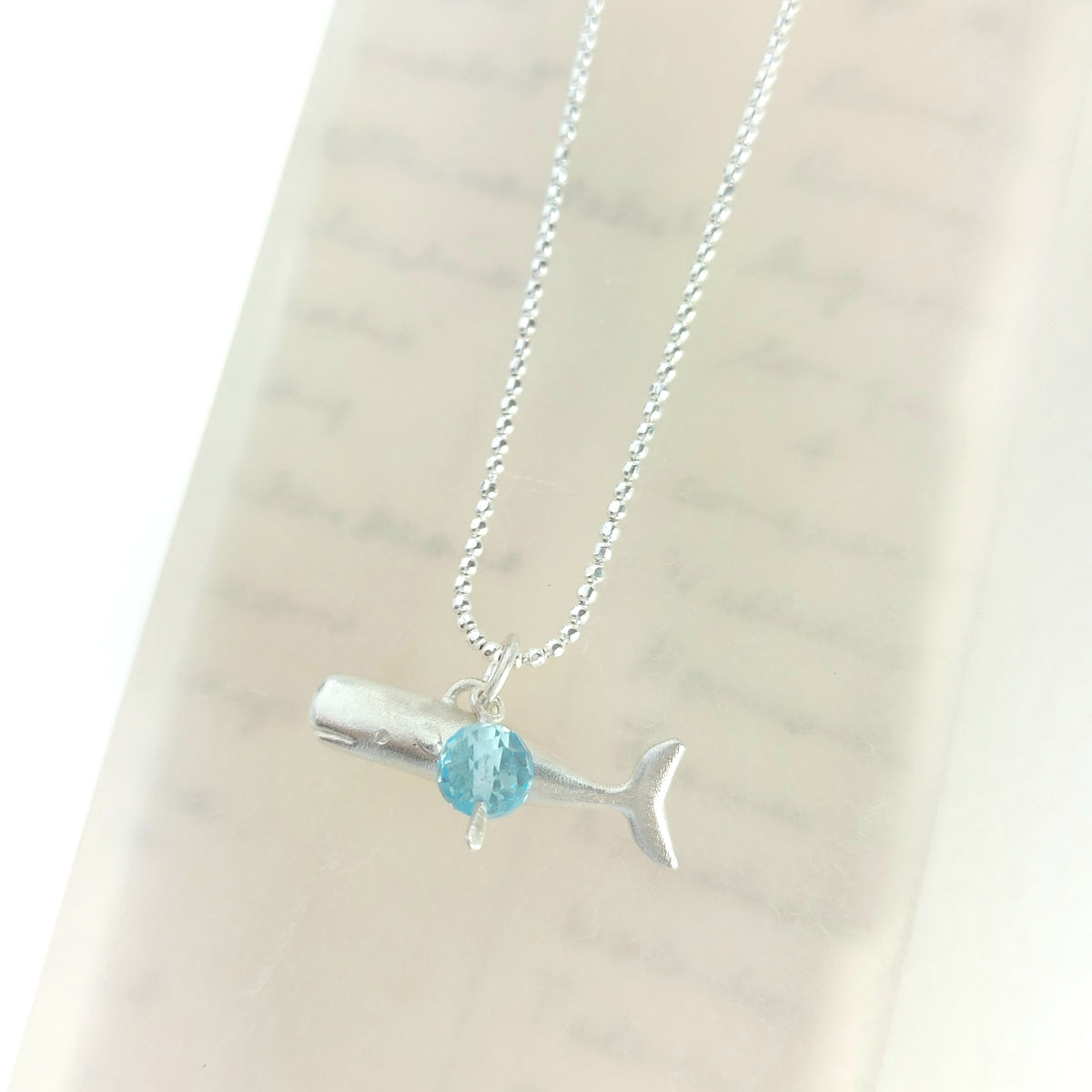 Ice Whale Necklace