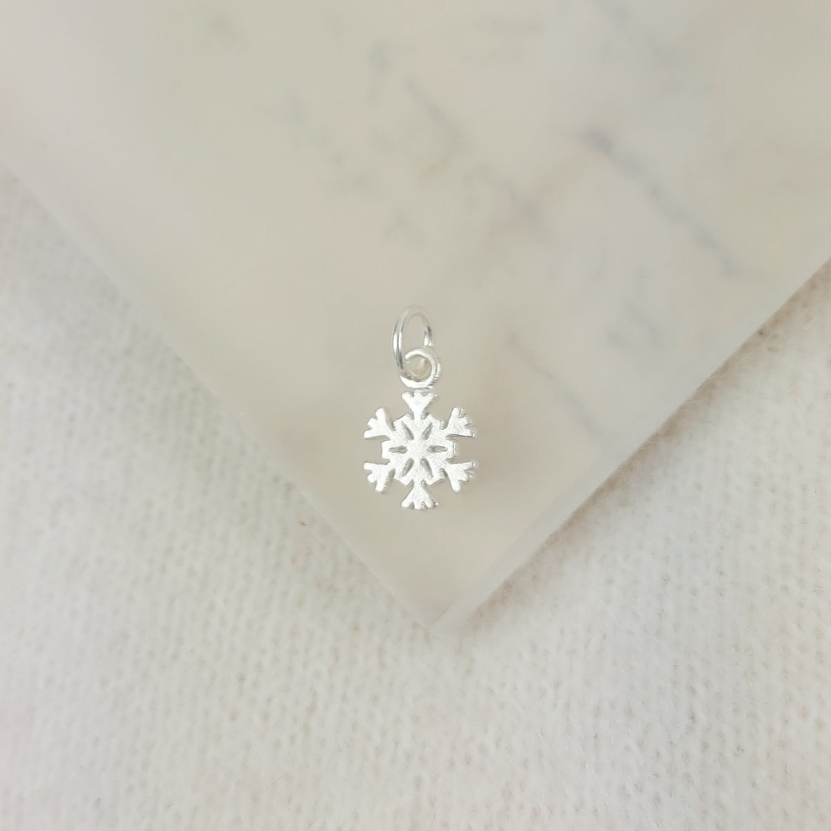 Small Snowflake Charm