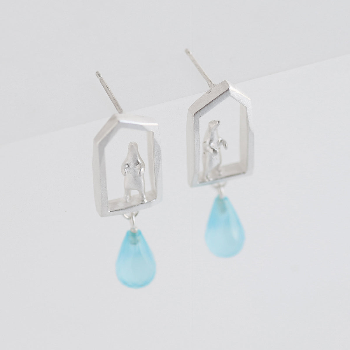 Melting Snow Earrings