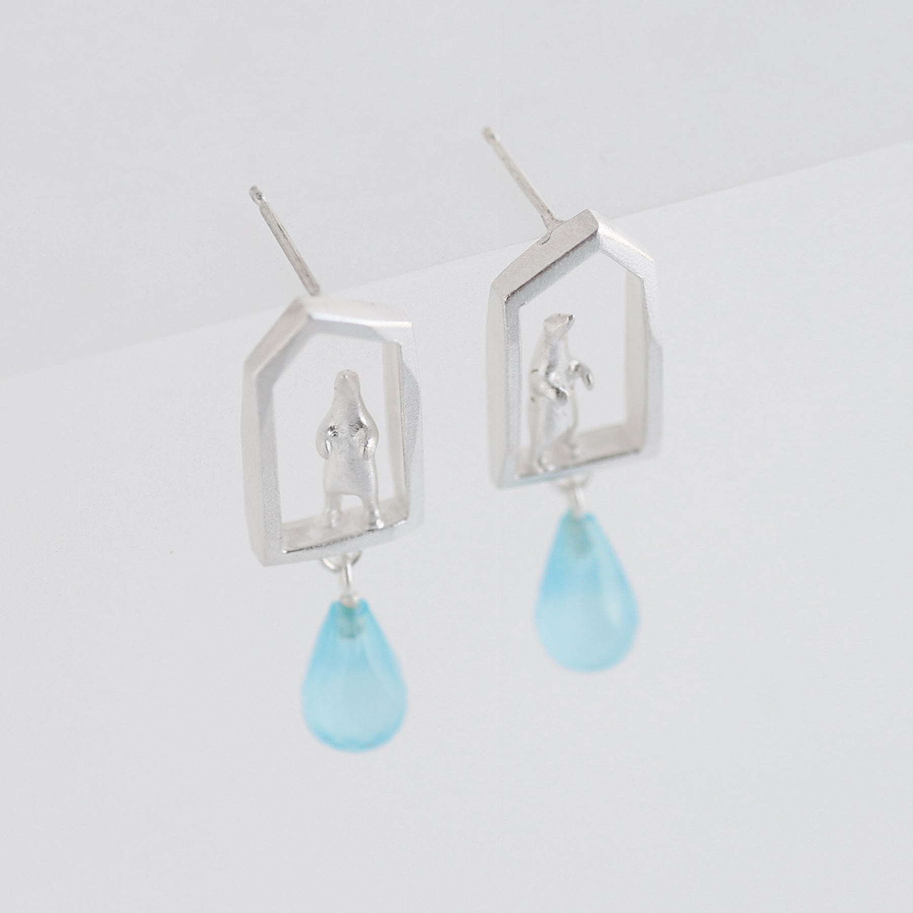 Melting Snow Earrings