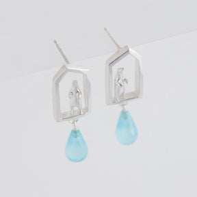 Melting Snow Earrings