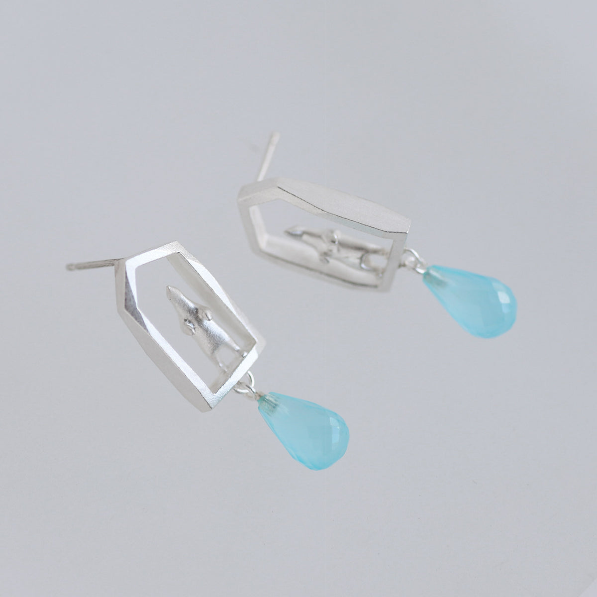 Melting Snow Earrings