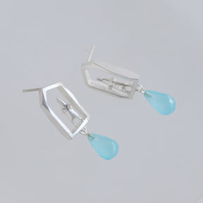 Melting Snow Earrings