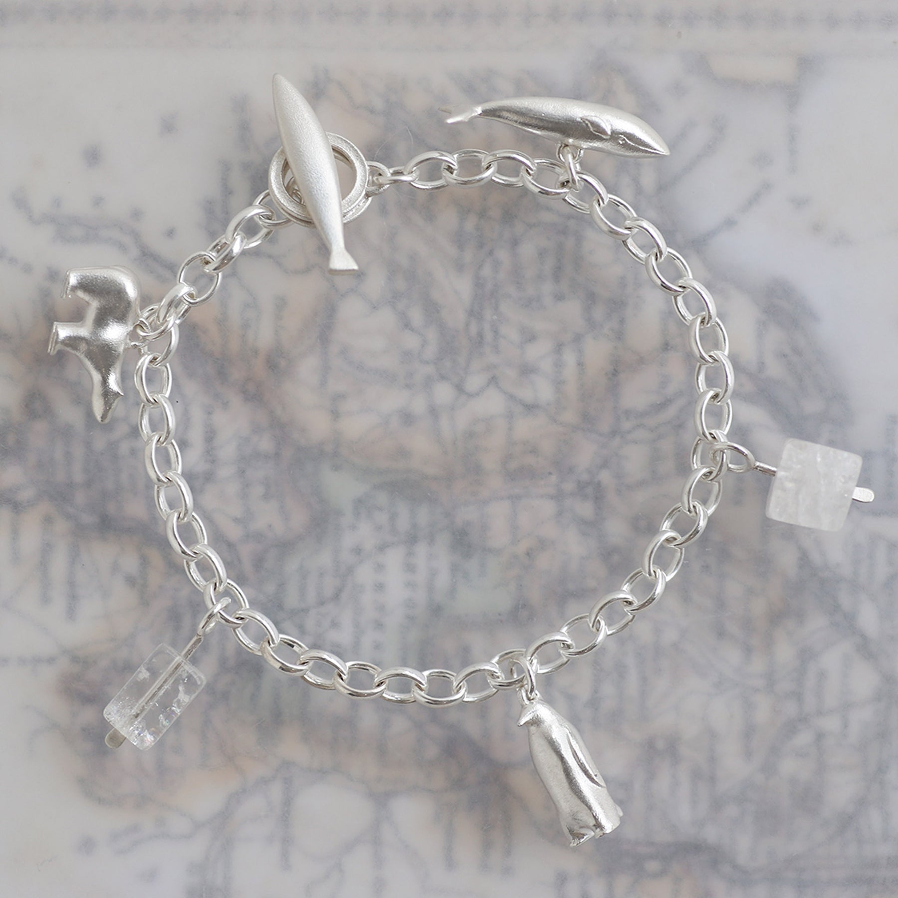 Polar Ice Charm Bracelet