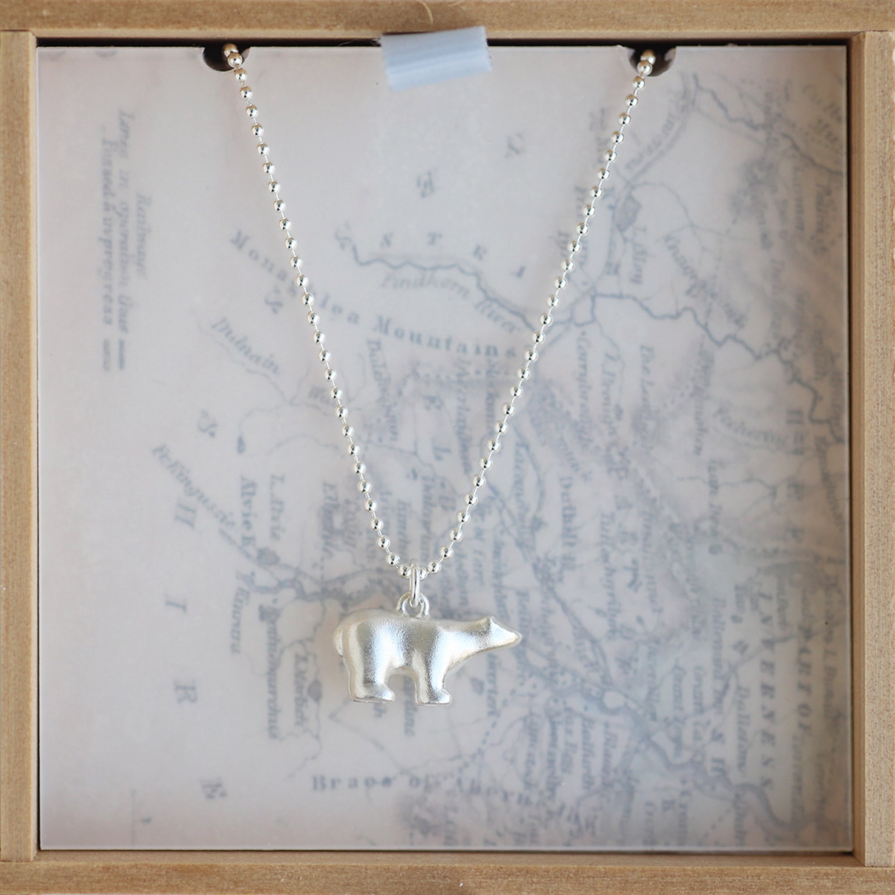 Roaming Bear Necklace