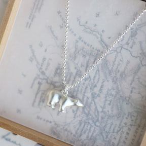 Roaming Bear Necklace