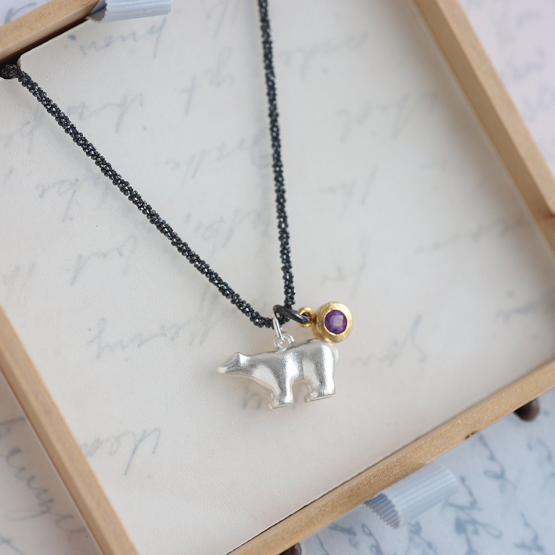 Bear & Berry Necklace