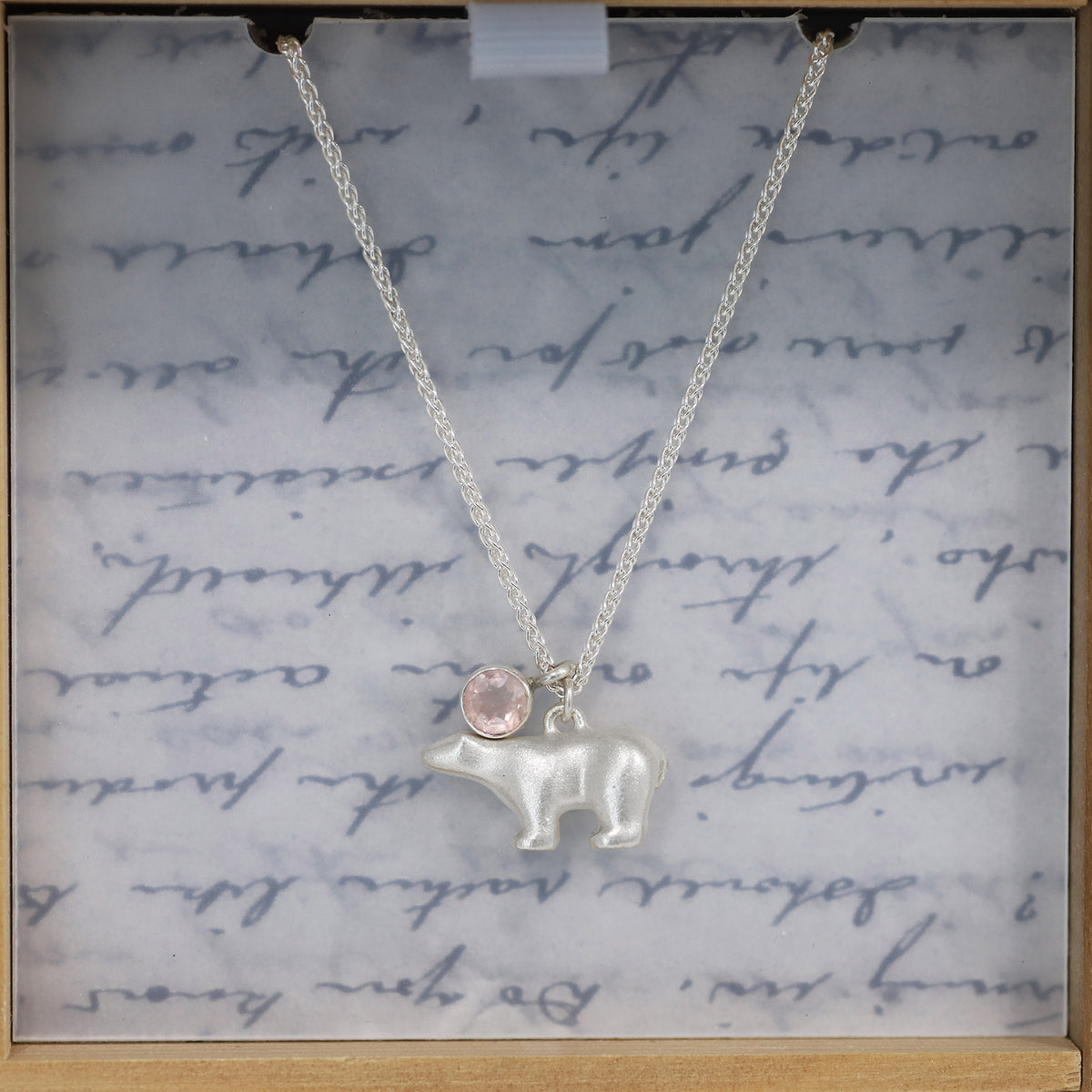 Morning Ice Bear Necklace