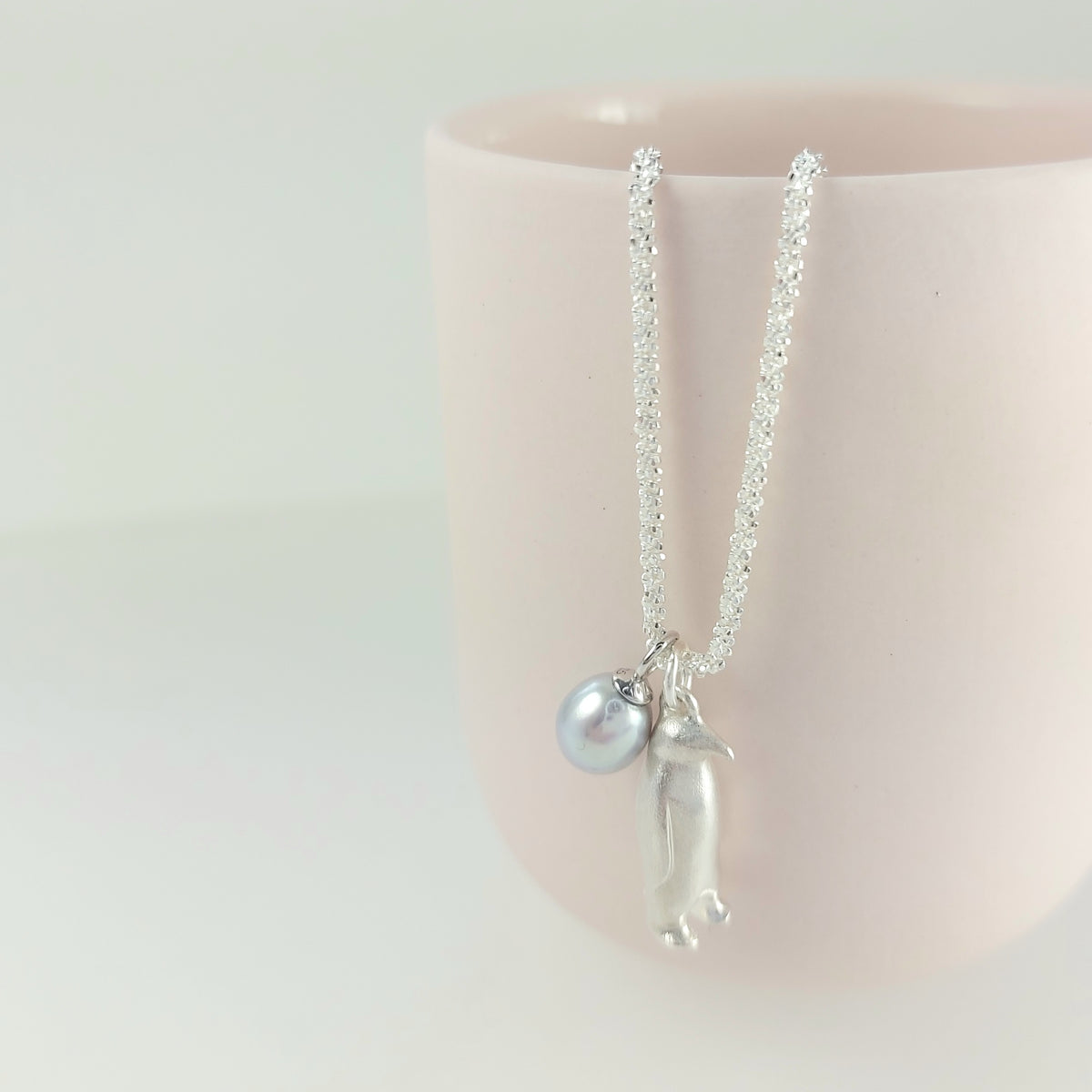 Penguin & Egg Necklace