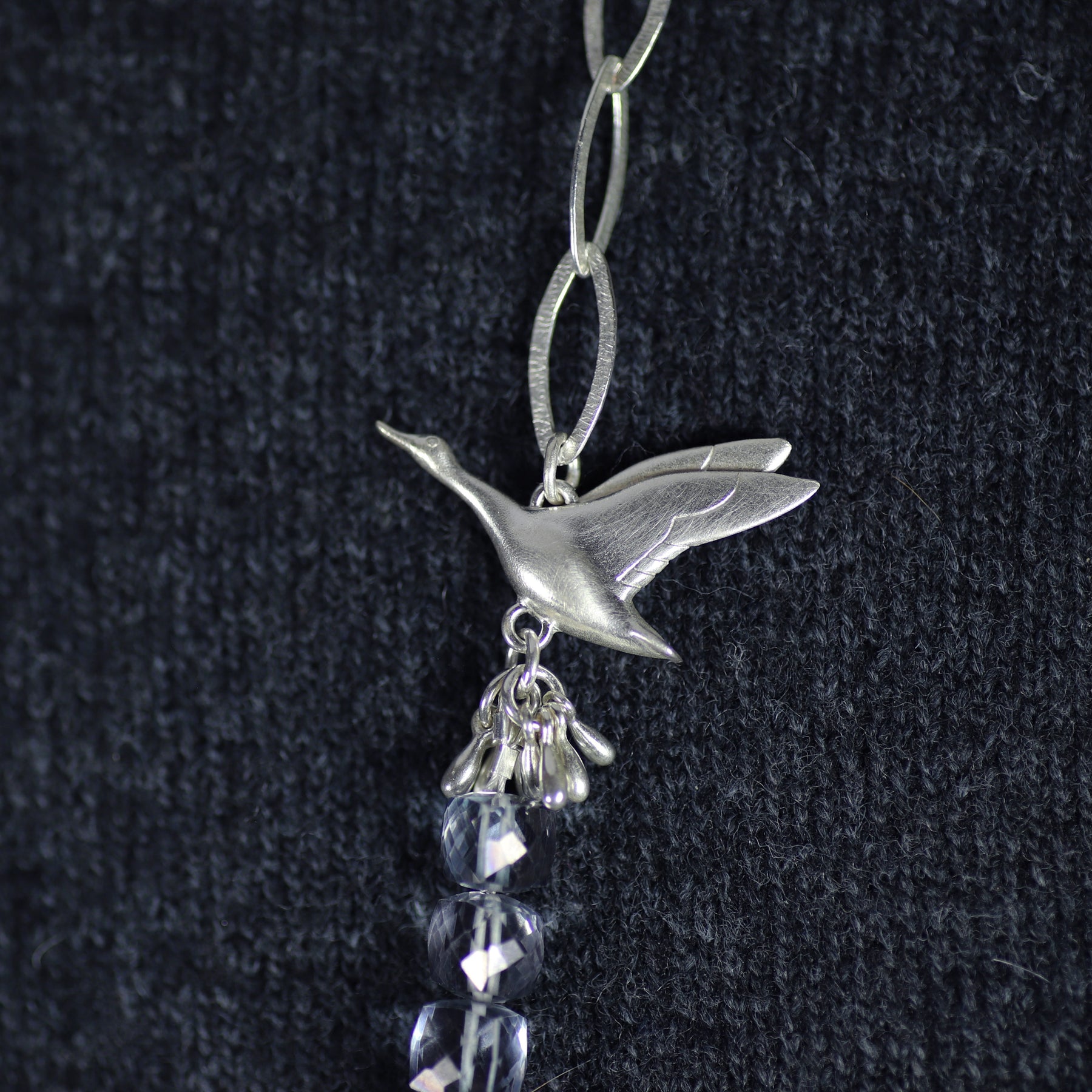 Migration Moon Beaded Neckpiece