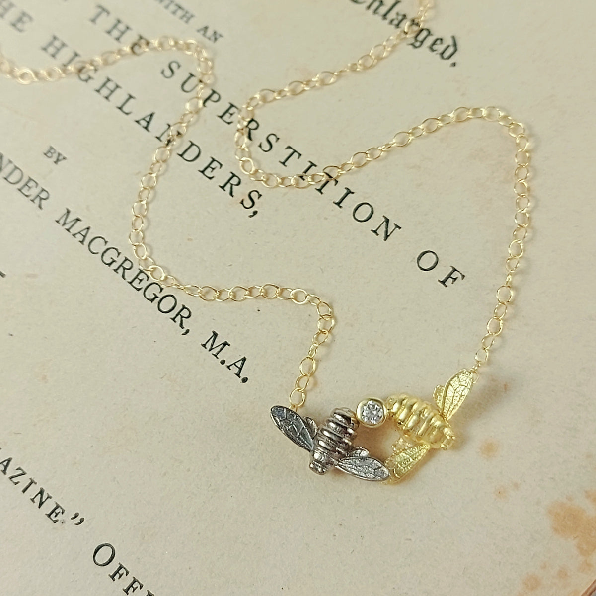 Love Bees Necklace