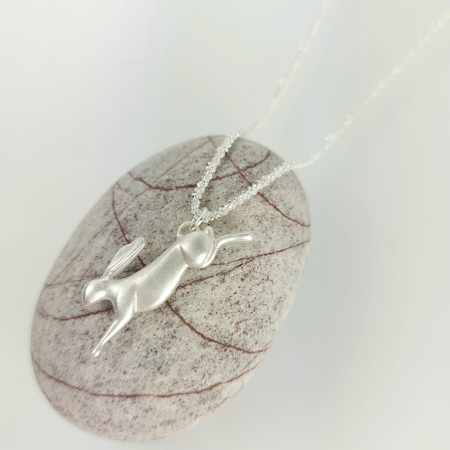 Arctic Hare Necklace